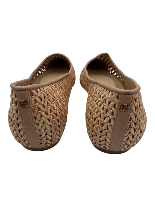 Sam Edelman Shoe Size 11 Beige Manmade Material Pointed Toe Woven Flats Beige / 11
