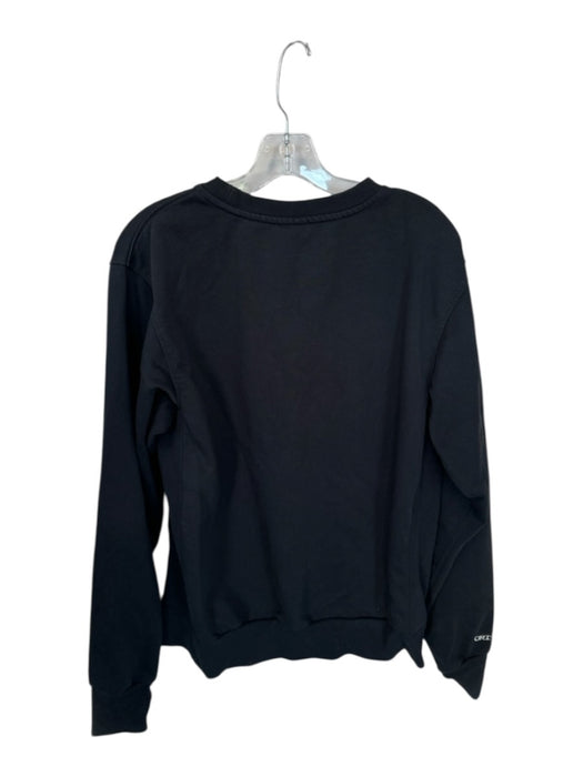 Nike Size M Black & White Cotton Blend UGA Crew Neck Men's Sweatshirt Black & White / M
