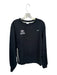 Nike Size M Black & White Cotton Blend UGA Crew Neck Men's Sweatshirt Black & White / M