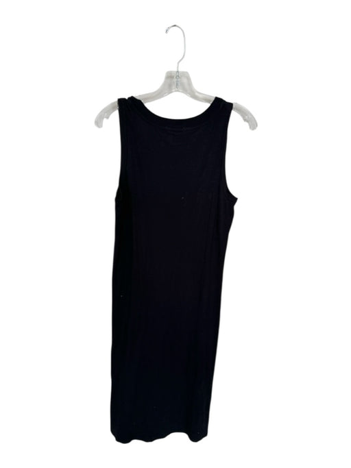 Z Supply Size S Black Cotton Sleeveless V Neck Maxi Dress Black / S