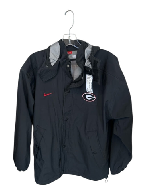 Nike Size S Black Polyester UGA Athletic Jacket Black / S