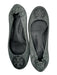 Tory Burch Shoe Size Est 7.5 Green metalic Diamonds Ballet Flats Green / Est 7.5