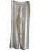 Marie Oliver Size 8 Cream Polyester Back Zip Mid Rise Wide Leg Slacks Pants Cream / 8