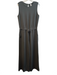Spanx Size Large Olive Green Sleeveless Keyhole Front Pockets Jumpsuit Olive Green / Large