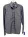 Kal Rieman Size 2 Navy & Light Blue Long Sleeve stars Collar Button up Top Navy & Light Blue / 2