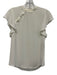 Babaton Size XS White Polyester Flutter Cap sleeve Asymetric Neckline Top White / XS