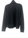 Spanx Size L Black Modal Quarter Zip Long Sleeve Pull Over Jacket Black / L