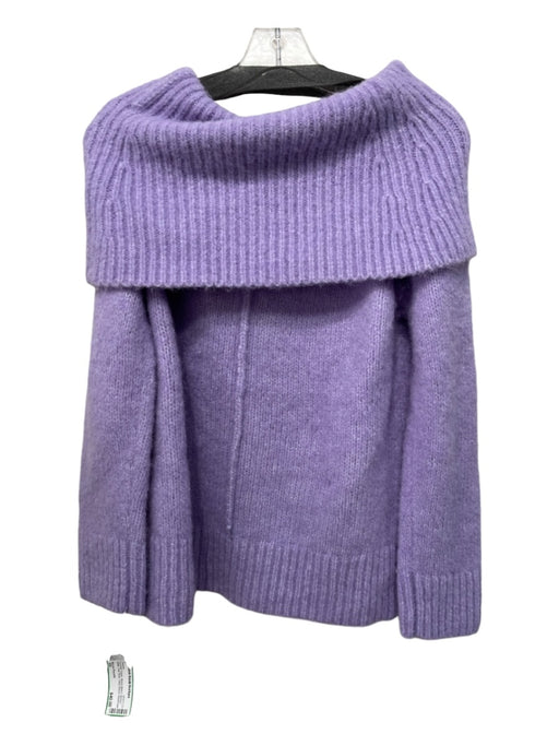 Banana Republic Size XS Lavender Purple Alpaca Blend Ribbed Detail Sweater Lavender Purple / XS