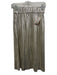 Isabel Etoile Marant Size 36 Gold & Silver Polyester Metallic Foil Midi Skirt Gold & Silver / 36