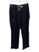 Figs Size S Black Polyester & Rayon Elastic Drawstring Waist Scrubs Pants Black / S
