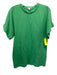 COS Size S Green Cotton Short Dolman Sleeve Paneled Crew Neck Above Knee Dress Green / S