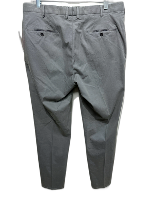 Incotex Size 36 Gray Cotton Blend Solid Khakis Men's Pants Gray / 36