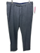 Incotex Size 36 Gray Wool Blend Solid Dress Men's Pants Gray / 36