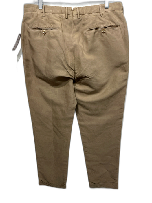 Incotex Size 36 Dark Tan Cotton Solid Khakis Men's Pants Dark Tan / 36