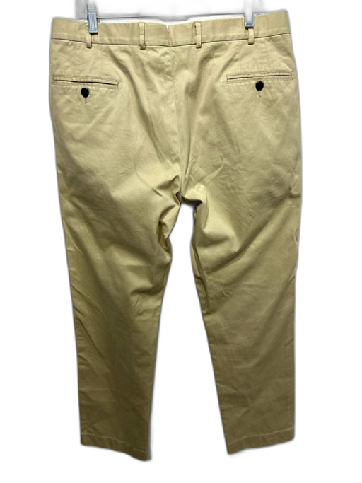 Sid Mashburn Size 35 Butter Cotton Solid Khakis Men's Pants Butter / 35