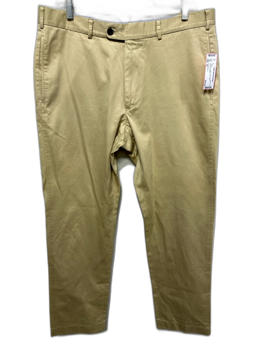 Sid Mashburn Size 35 Butter Cotton Solid Khakis Men's Pants Butter / 35