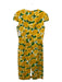 Michael Kors Collection Size 6 Yellow, Green, White Cotton Floral Sheath Dress Yellow, Green, White / 6