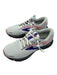 Brooks Shoe Size 9 White Gray Purple Synthetic Lace Low Top Running Sneakers White Gray Purple / 9