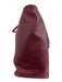 Mulberry Burgundy Red Leather Braided Detail Toggle Close Two Strap Tote Bag Burgundy Red / Large