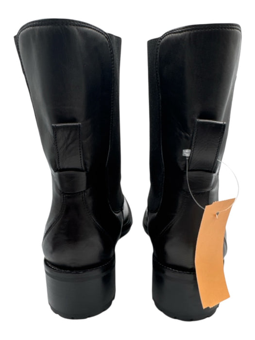 Cole Haan Collection Shoe Size 10 Black Leather Upper Elastic Side Chelsea Boots Black / 10