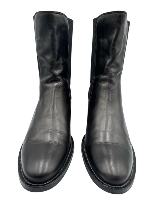 Cole Haan Collection Shoe Size 10 Black Leather Upper Elastic Side Chelsea Boots Black / 10