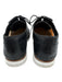 Cole Haan Shoe Size 10.5 Black Leather Upper Wingtip Detail Lace Up Sneakers Black / 10.5