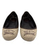 Gucci Shoe Size 40 Beige & Brown Textile & Leather Upper Logo Round Toe Flats Beige & Brown / 40