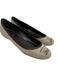 Gucci Shoe Size 40 Beige & Brown Textile & Leather Upper Logo Round Toe Flats Beige & Brown / 40