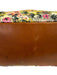 Dolce & Gabbana Yellow, Pink, Gray, Black Canvas Leather trim Floral Logo Bag Yellow, Pink, Gray, Black / Medium