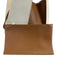 Tod's Brown & Beige Canvas & Leather Top Handle Snake Skin Print Bag Brown & Beige / Large