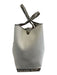 Tod's Brown & Beige Canvas & Leather Top Handle Snake Skin Print Bag Brown & Beige / Large