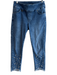 Lisette Size 6 Medium dark wash Cotton Blend 5 Pocket Pearl Detail Raw Hem Jeans Medium dark wash / 6