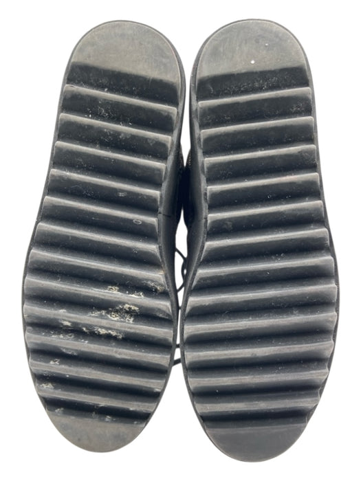 YEEZY Shoe Size 37 Dark Brown & Black Leather Suede Mesh Lace Up Boots Dark Brown & Black / 37