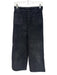 Frye Size 25 Gray Cotton Micro Corduroy Patch Pockets High Rise Wide Leg Pants Gray / 25