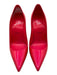 Christian Louboutin Shoe Size 8.5 Pink Patent Leather Pointed Toe Stiletto Pumps Pink / 8.5