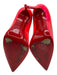Christian Louboutin Shoe Size 8.5 Pink Patent Leather Pointed Toe Stiletto Pumps Pink / 8.5
