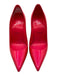 Christian Louboutin Shoe Size 8.5 Pink Patent Leather Pointed Toe Stiletto Pumps Pink / 8.5