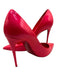 Christian Louboutin Shoe Size 8.5 Pink Patent Leather Pointed Toe Stiletto Pumps Pink / 8.5