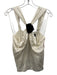 J. Crew Size M Cream & Black Viscose Rosette High Neck Top Cream & Black / M