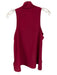 Joie Size Small Raspberry Pink Silk Sleeveless V Neck Pleated Top Raspberry Pink / Small