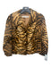 What Goes Around Comes Around Size S Beige & Black Polyester Animal Print Jacket Beige & Black / S