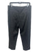 Trina Turk Size 8 Dark Gray Polyester Blend Mid Rise Cuff Crop Pants Dark Gray / 8