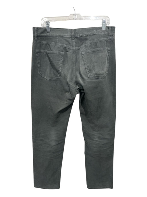 Sid Mashburn Size 34 Gray Solid Button Fly Men's Pants Gray / 34