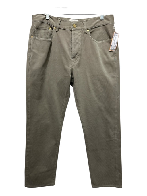 Sid Mashburn Size 34 Beige Cotton Solid Button Fly Men's Pants Beige / 34