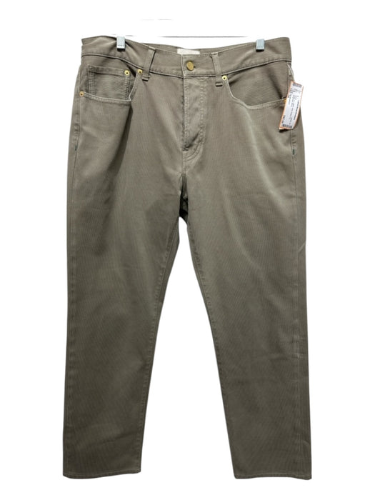 Sid Mashburn Size 34 Beige Cotton Solid Button Fly Men's Pants Beige / 34