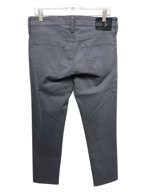 AG Size 32 Gray Cotton Solid Zip Fly Men's Pants Gray / 32