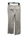 Burberry Size 4 Beige Cotton Low Rise Wide Leg Pants Beige / 4