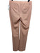 Theory Size 6 Blush Pink Virgin Wool Blend Low Rise Straight Wide Trouser Pants Blush Pink / 6