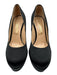 Atos Lombardini Shoe Size 36 Black textile upper Satin Platform Stiletto Pumps Black / 36