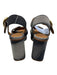 See By Chloe Shoe Size 37.5 Dark Blue & White Canvas Criss Cross Sandals Dark Blue & White / 37.5